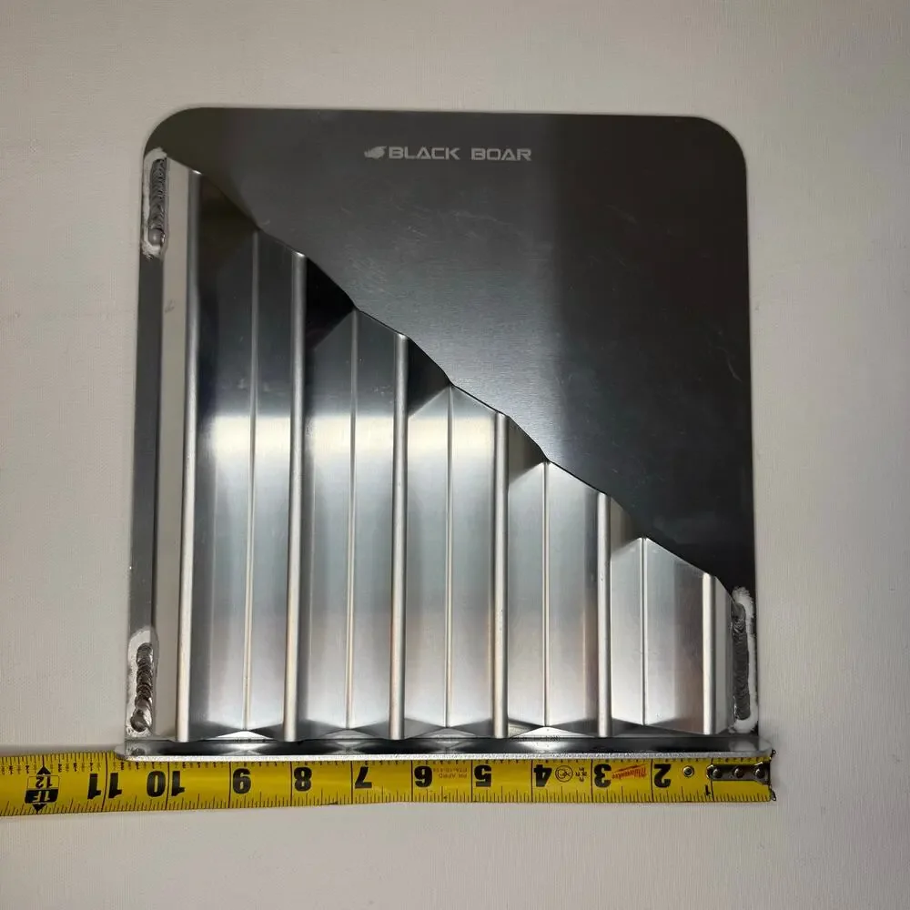 Black Boar Aluminum Zip Tie Storage Rack 6 Compartment